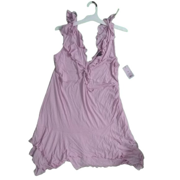 Wild Fable Fit & Flare Dress Light Pink Sleeveless Sz XL NWT - Picture 5 of 5